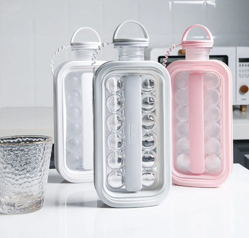 2 in 1 Ice Ball Maker - Light Grey | Full House Lebanon