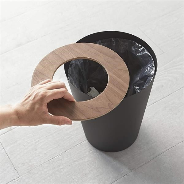Waste Bin with Wooden Lid | Full House Lebanon