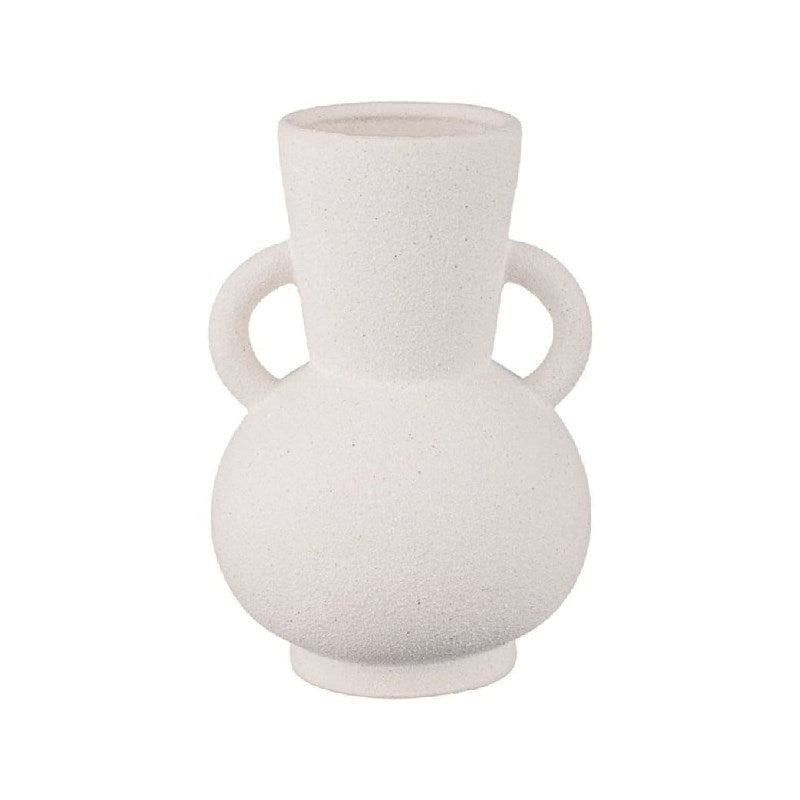 Round Handled Ceramic Vase | Full House Lebanon