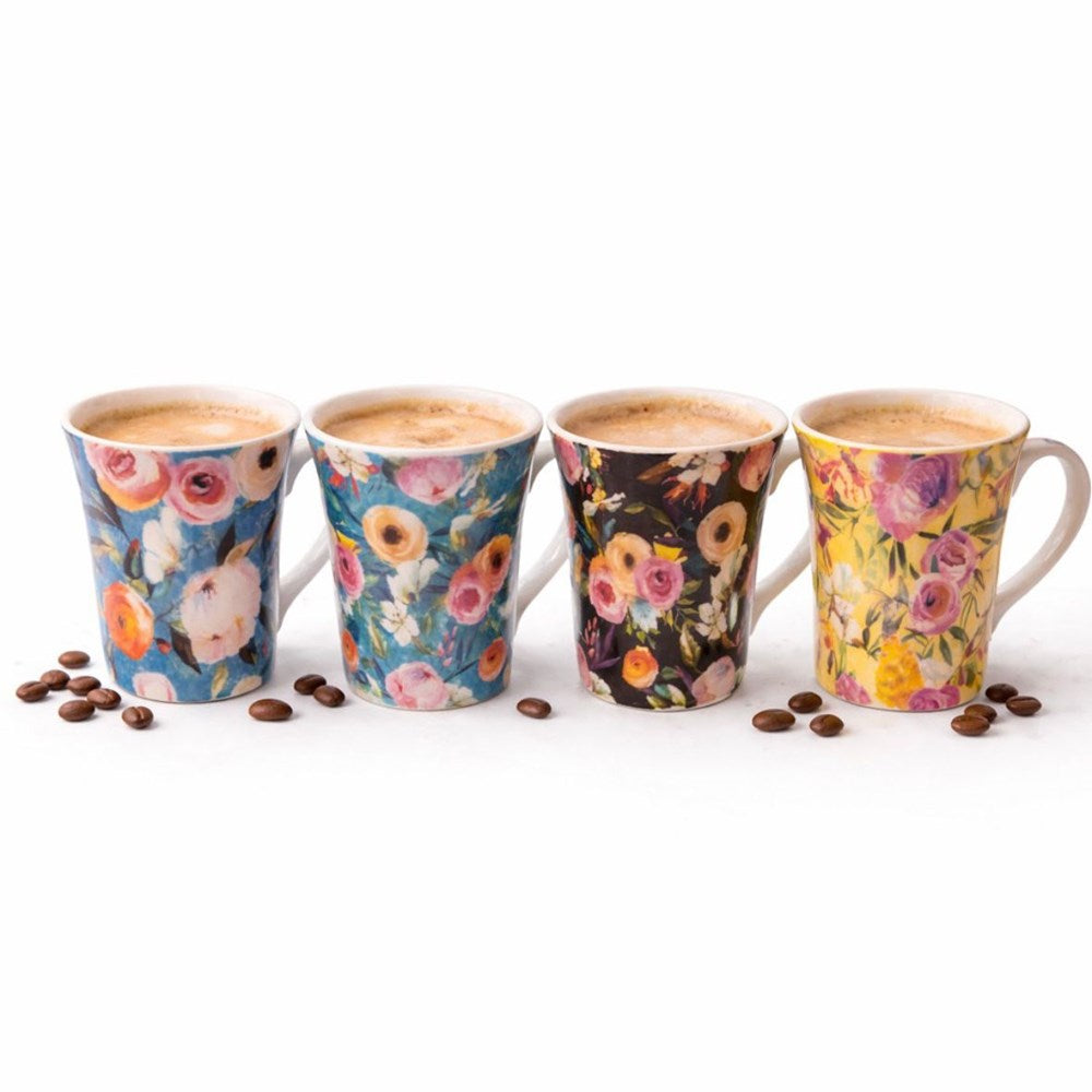 Floral Porcelain Mug | Full House Lebanon