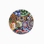 Round Metal Printed Tray