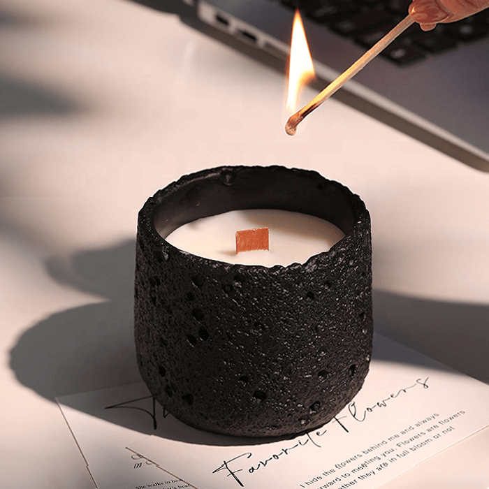 Capri & Cool Oud Agarwood Soy Candle | Full House Lebanon