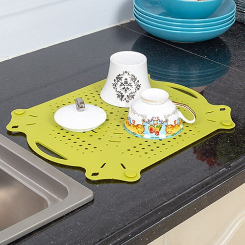 3-in-1 Green Silicone Mat | Full House Lebanon