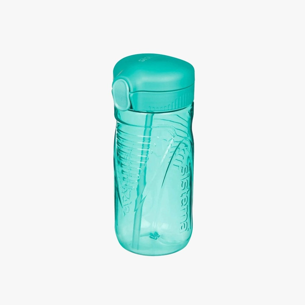 520 ml Quick Flip Water Bottle with Straw