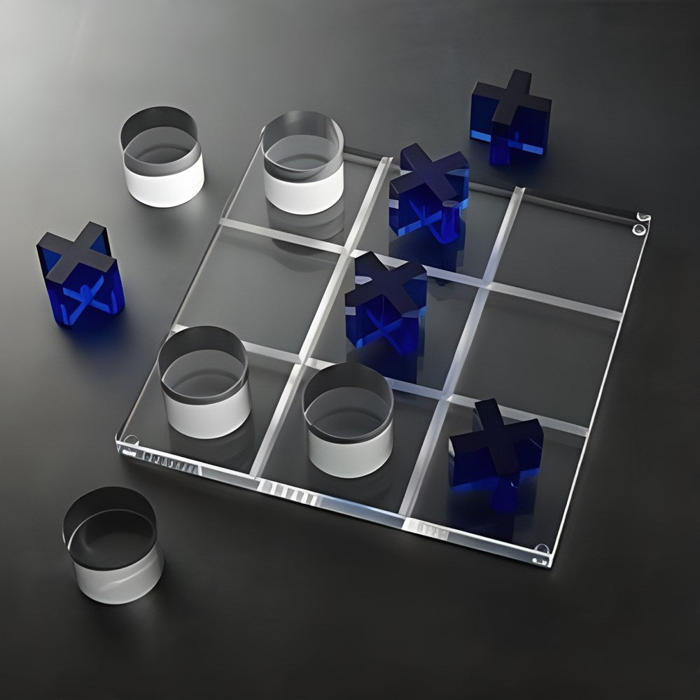 Tik-Tak-Toe Glass Craft | Full House Lebanon