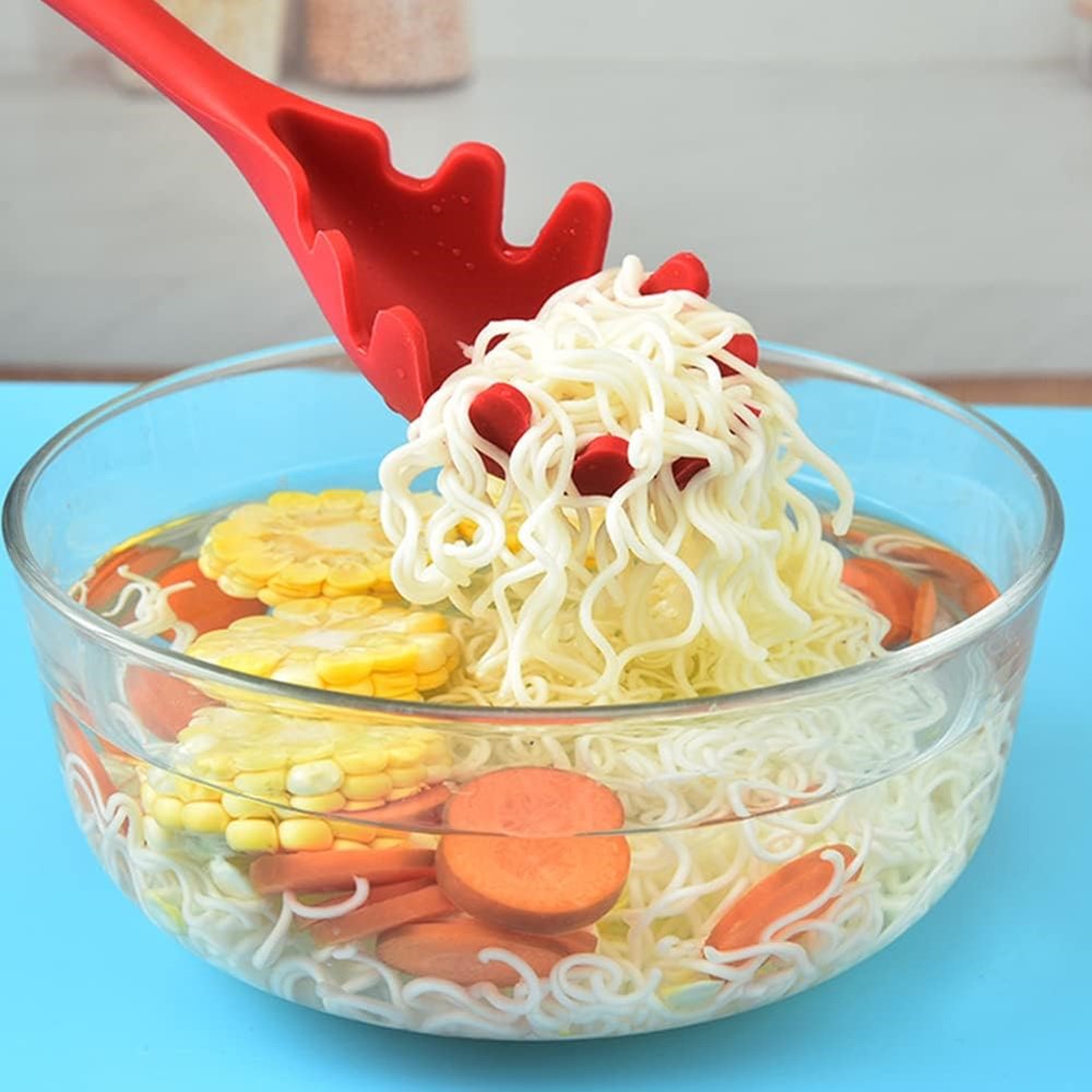 Silicone Pasta Server - Orange | Full House Lebanon