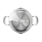 Jamie Oliver by Tefal Stainless Steel Cookware Set with Glass Lids | Full House Lebanon