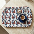 Metal  Rectangular  Printed Serving Tray