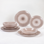 Artasym Starmarble Dinnerware Collection - Greige | Full House Lebanon