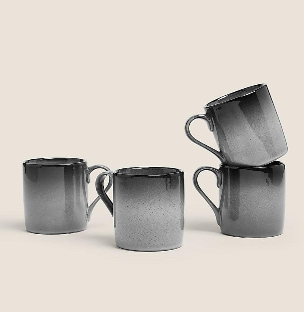 Dosthoff Smoky Grey Dinnerware Collection – Sold Per Piece - Dessert Plate | Full House Lebanon