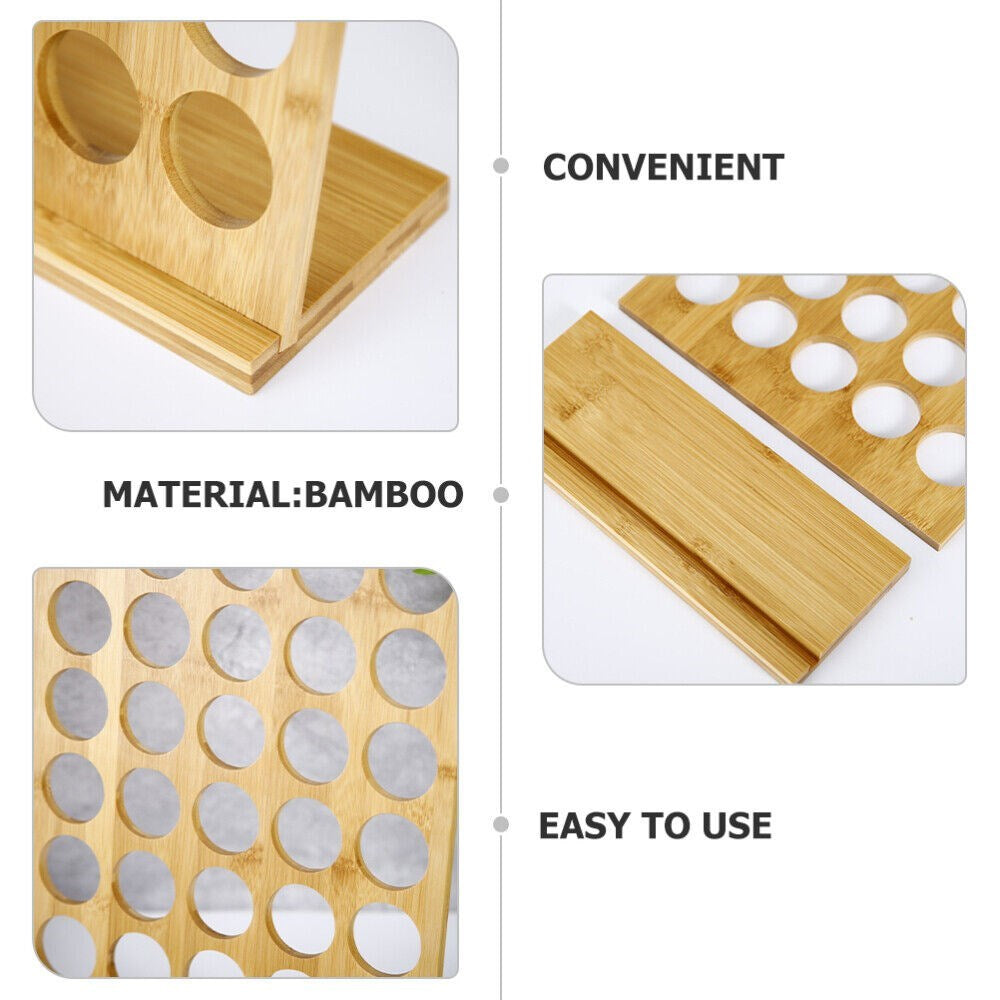 Bamboo Nespresso Capsule Stand (35 Capsules) | Full House Lebanon
