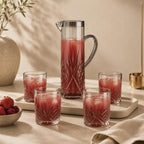 Glass Pitcher & Tumbler Set | Full House Lebanon