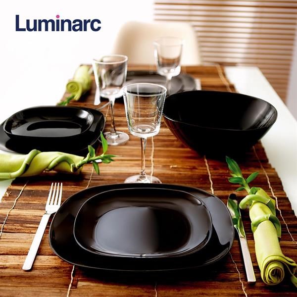 Luminarc Black Carine Dinnerware - Salad Bowl | Full House Lebanon