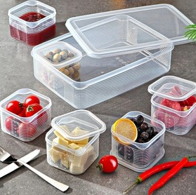 Line Storage Box Set (6+1 pcs) - Black | Full House Lebanon