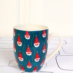 Christmas Santa Porcelain Mug | Full House Lebanon