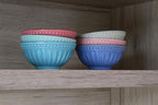 Vibrant Colorful Patterned Porcelain Bowl Set (6 Pcs) | Full House Lebanon