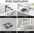 Self-adhesive Drain Hair Catcher | Full House Lebanon