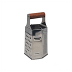 Yakut Stainless Steel Grater with Wooden Handle - 4 sides | Full House Lebanon