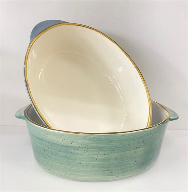 Deep Oval Doted Oven Casserole | Full House Lebanon