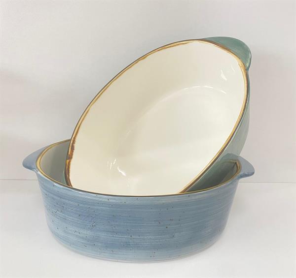 Deep Oval Doted Oven Casserole | Full House Lebanon