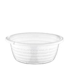 Emerald Clear Basin with Strainer - Large, White | Full House Lebanon