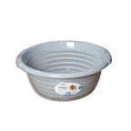 Emerald Clear Basin with Strainer - Small, Grey | Full House Lebanon