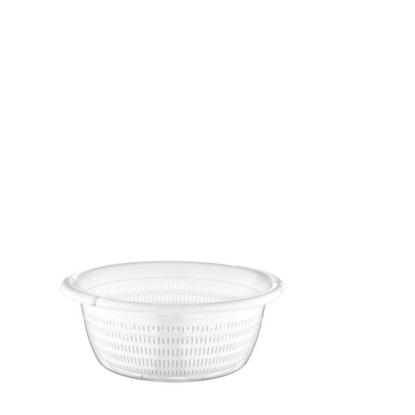 Emerald Clear Basin with Strainer - Small, White | Full House Lebanon