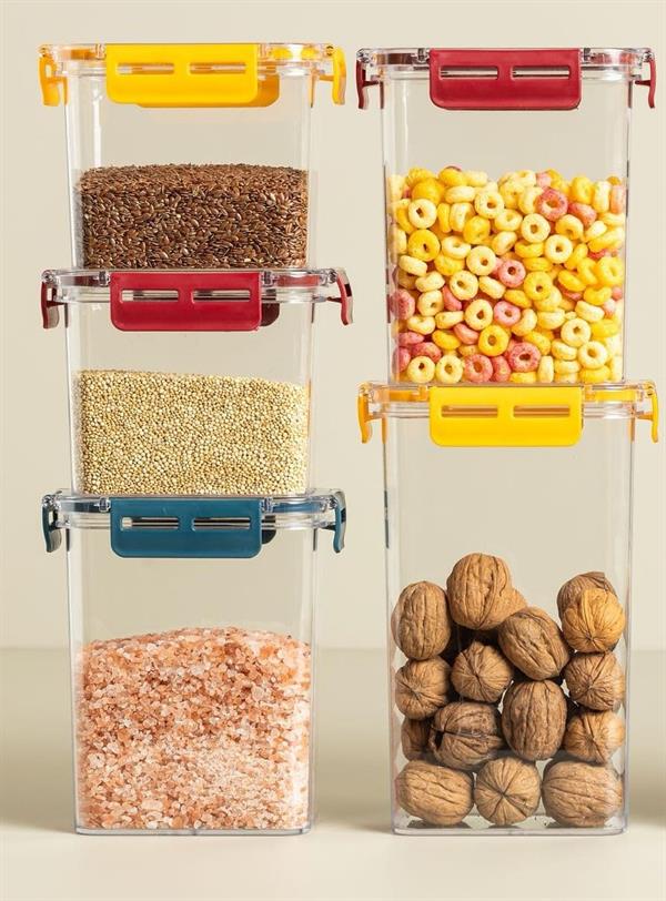 Rectangular Deep Chef Box - 1600 ML, Red | Full House Lebanon