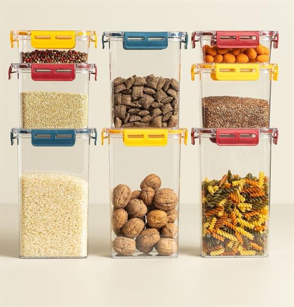 Rectangular Deep Chef Box - 1600 ML, Blue | Full House Lebanon