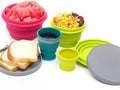 Collapsible Silicone Bowl - Large, Pink | Full House Lebanon
