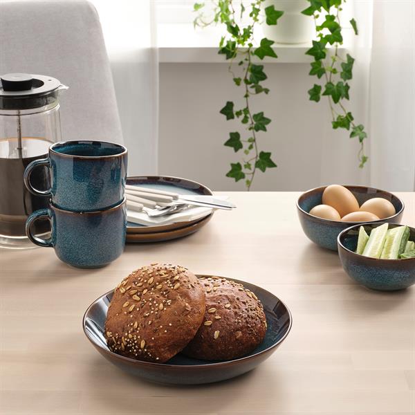 Dosthoff Marble Ocean Blue Dinnerware - Oven Dish 30.5 cm | Full House Lebanon