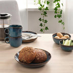 Dosthoff Marble Ocean Blue Dinnerware - Oven Dish 30.5 cm | Full House Lebanon