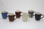 3D Striped Porcelain Mugs - Grey | Full House Lebanon