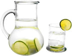 Oasis Glass Jug Set (2 Pcs) | Full House Lebanon