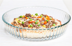 Borcam Fluted Oven-safe Round Tray | Full House Lebanon