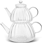 Turkish Double Glass Tea Pots Set (2 Pcs) | Full House Lebanon