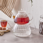 Turkish Double Glass Tea Pots Set (2 Pcs) | Full House Lebanon