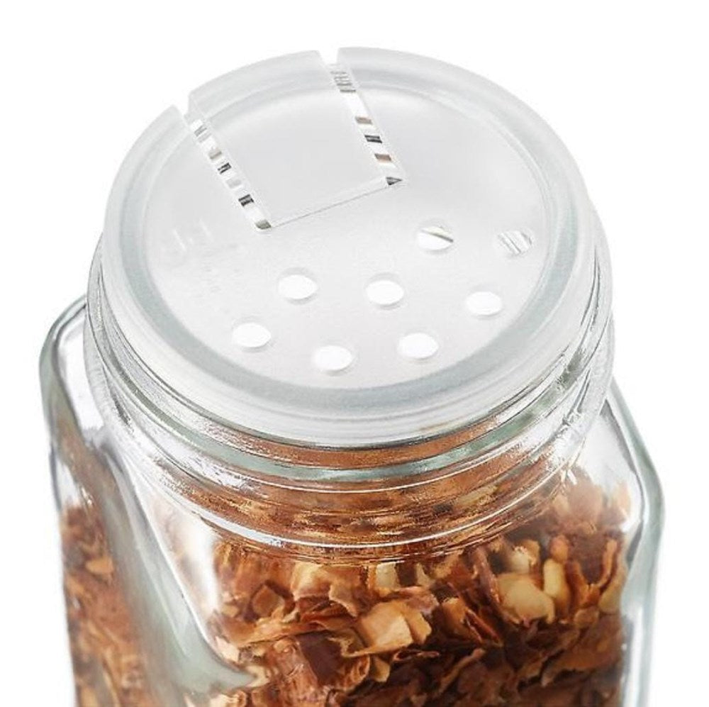 Spice Jar with Black Metal Lid - 100 ml Round | Full House Lebanon