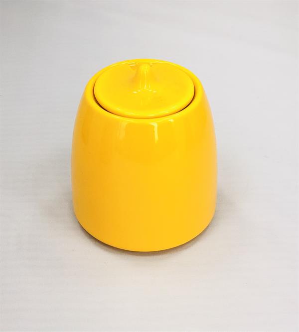 Porcelain Sugar Pot - Grey | Full House Lebanon