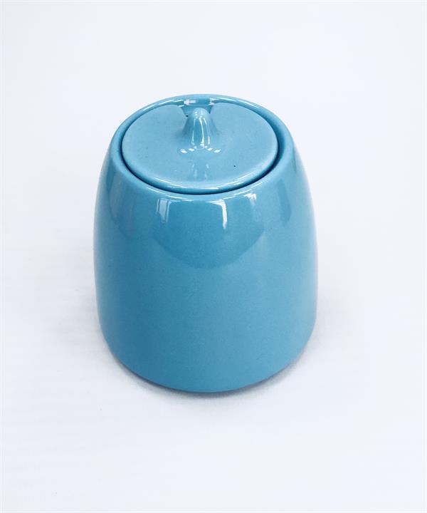 Porcelain Sugar Pot - Green | Full House Lebanon