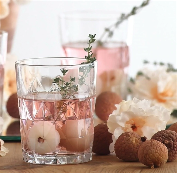 LAV Keops Glass Cups (3 Pcs) - 345ml | Full House Lebanon