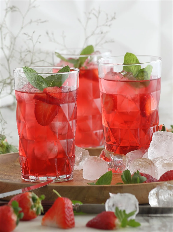 LAV Keops Glass Cups (3 Pcs) | Full House Lebanon