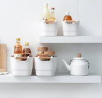 Multi-Purpose Basket Organizer - Large, White | Full House Lebanon
