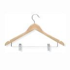 Wooden Hanger with Clips Set (3 Pcs) | Full House Lebanon
