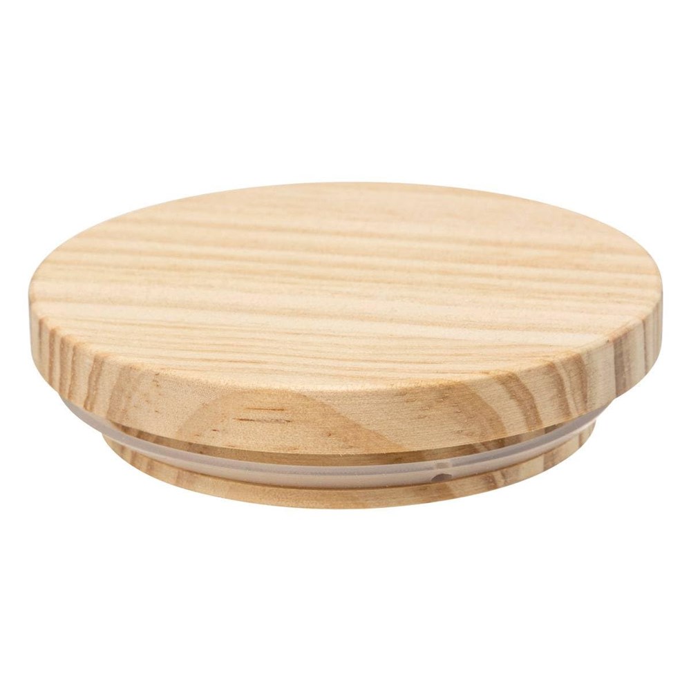 Sealed Glass Jar with Bamboo Lid | Full House Lebanon