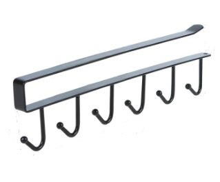 6-Hook Under Cabinet Mug Hanger | Full House Lebanon