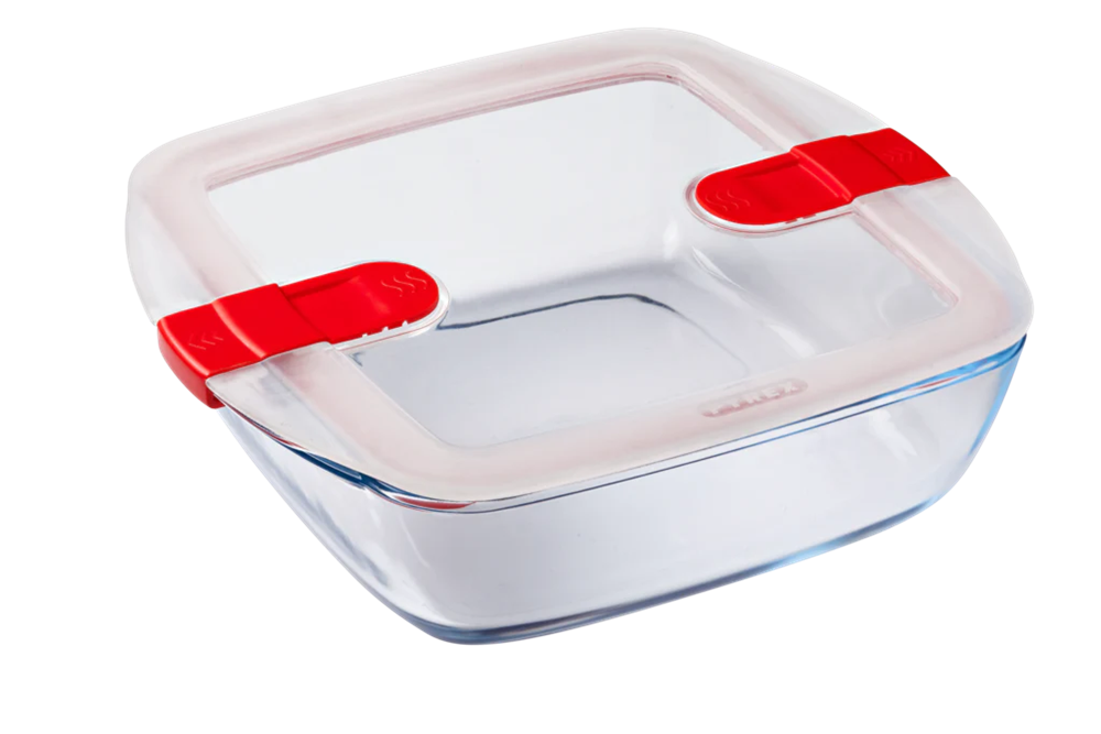 Pyrex Cook & Heat Square Glass Dish