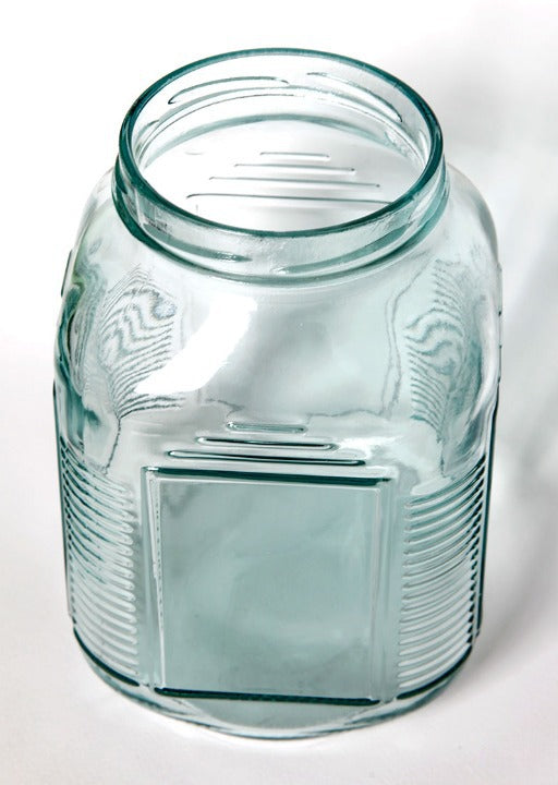Square Glass Jar | Full House Lebanon