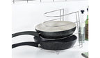 Kitchen Cabinet Pot and Pan Organizer - Silver | Full House Lebanon