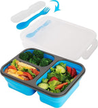 3 - Compartments Collapsible Lunch Box | Full House Lebanon